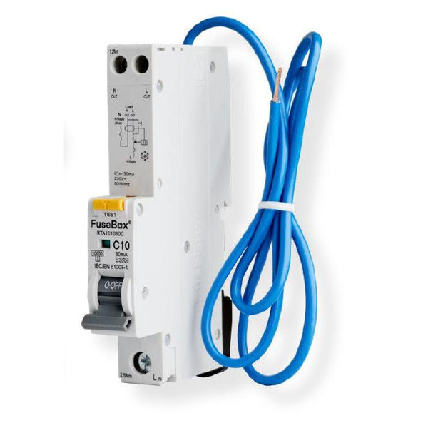 FuseBox RCBO C Curve 10kA 30mA Type A