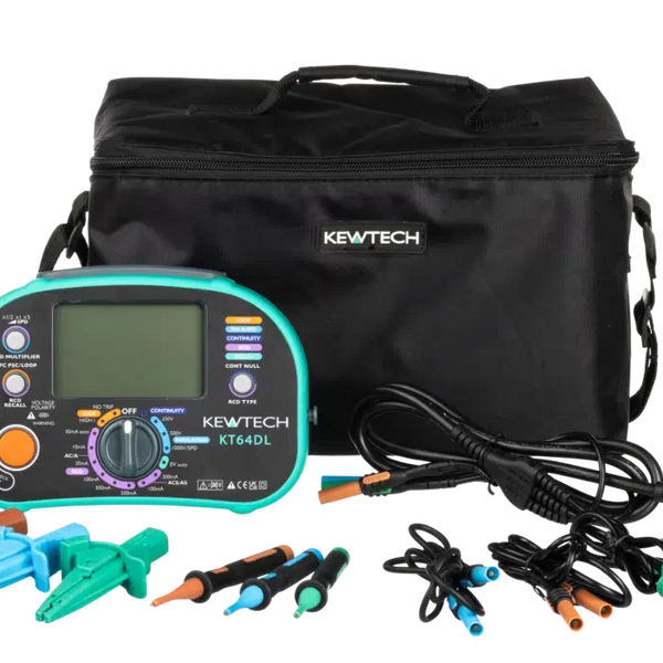 Kewtech KT64DL 6-in-1 Compact Multifunction Tester