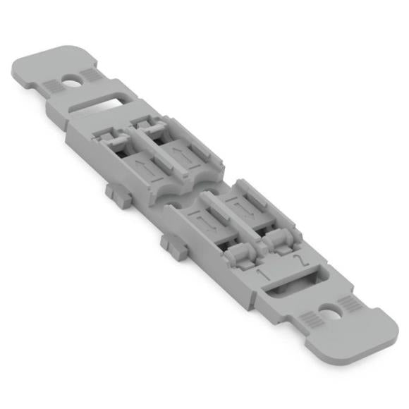 Wago 221-2502 Inline Connector 2 Way Mounting Carrier