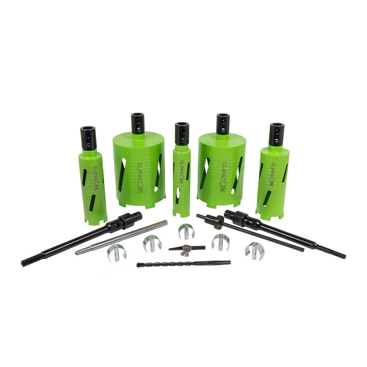 CK QCXPP Clipacore Xpresscut Pro 23pc Professional Dry Diamond Core Kit