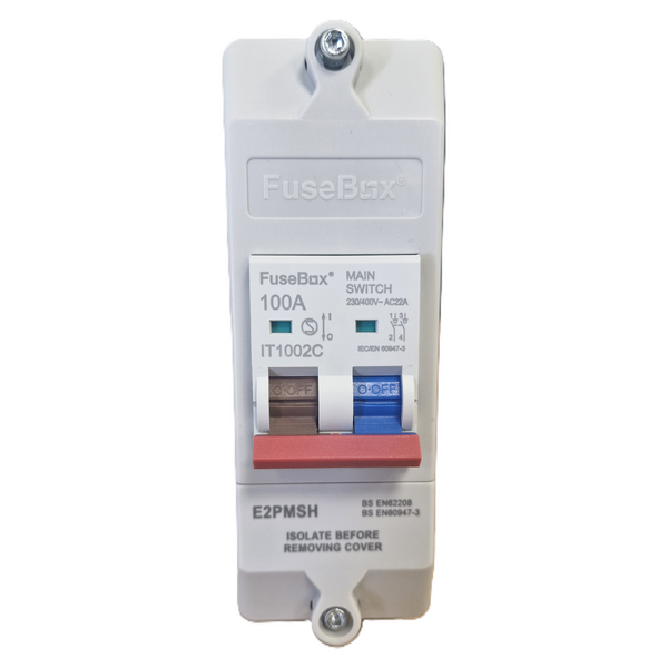 Fusebox E2PMSH 100A DP Electricity Meter Isolator Switch