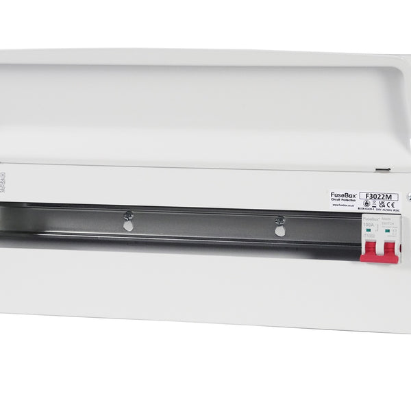FuseBox F3022M 22 Way Main Switch RCBO Consumer Unit