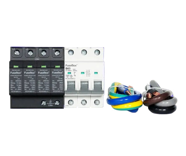 FuseBox SPDCUKITTPNT1 Three Phase Type 1 Surge Protection Kit