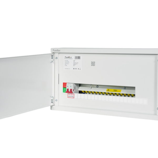 FuseBox HSP26 26 Way SP&N Horizontal Distribution Board c/w Main Switch