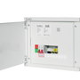 FuseBox HSP08 8 Way SP&N Horizontal Distribution Board c/w Main Switch