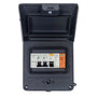 FuseBox A65GRAGYZ IP65 Garage Consumer Unit with SPD Grey
