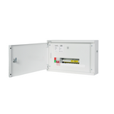 FuseBox HSP14 14 Way SP&N Horizontal Distribution Board c/w Main Switch