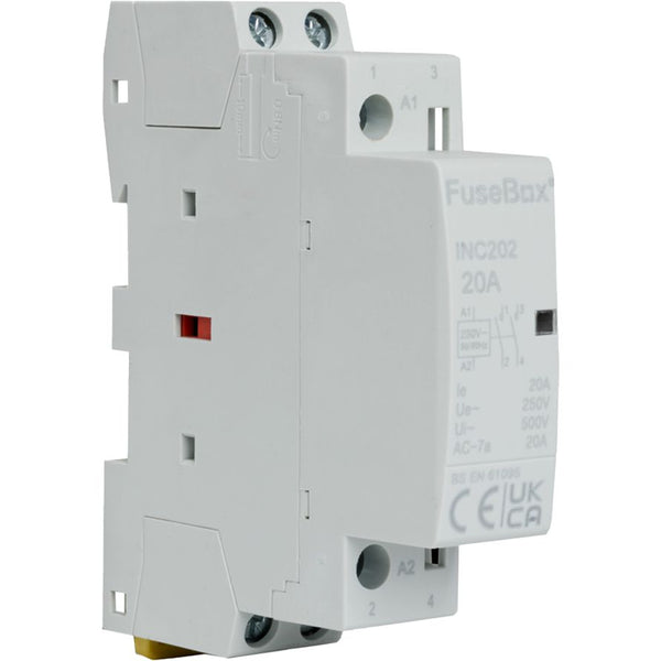 FuseBox INC202NC 20A 230V N/C 2 pole Contactor