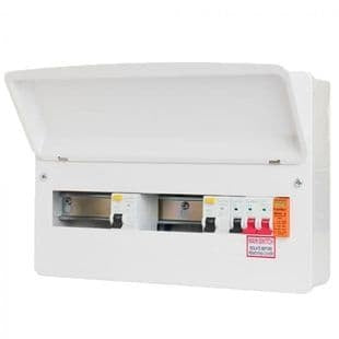 Fusebox F2006DX 6 Way Dual RCD Consumer Unit With SPD