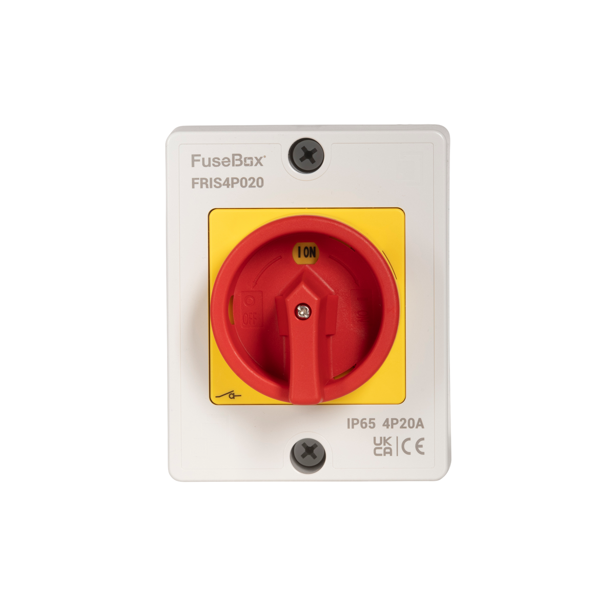 Fusebox FRIS4P020 20A 4 Pole AC Rotary Switch