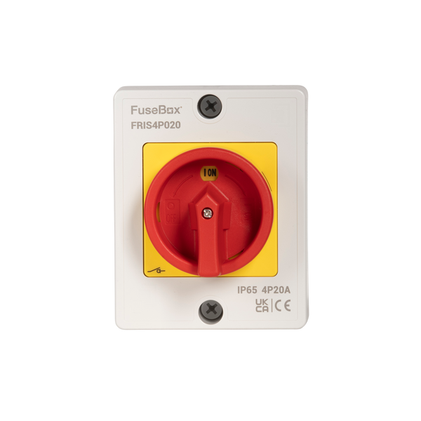 Fusebox FRIS4P020 20A 4 Pole AC Rotary Switch