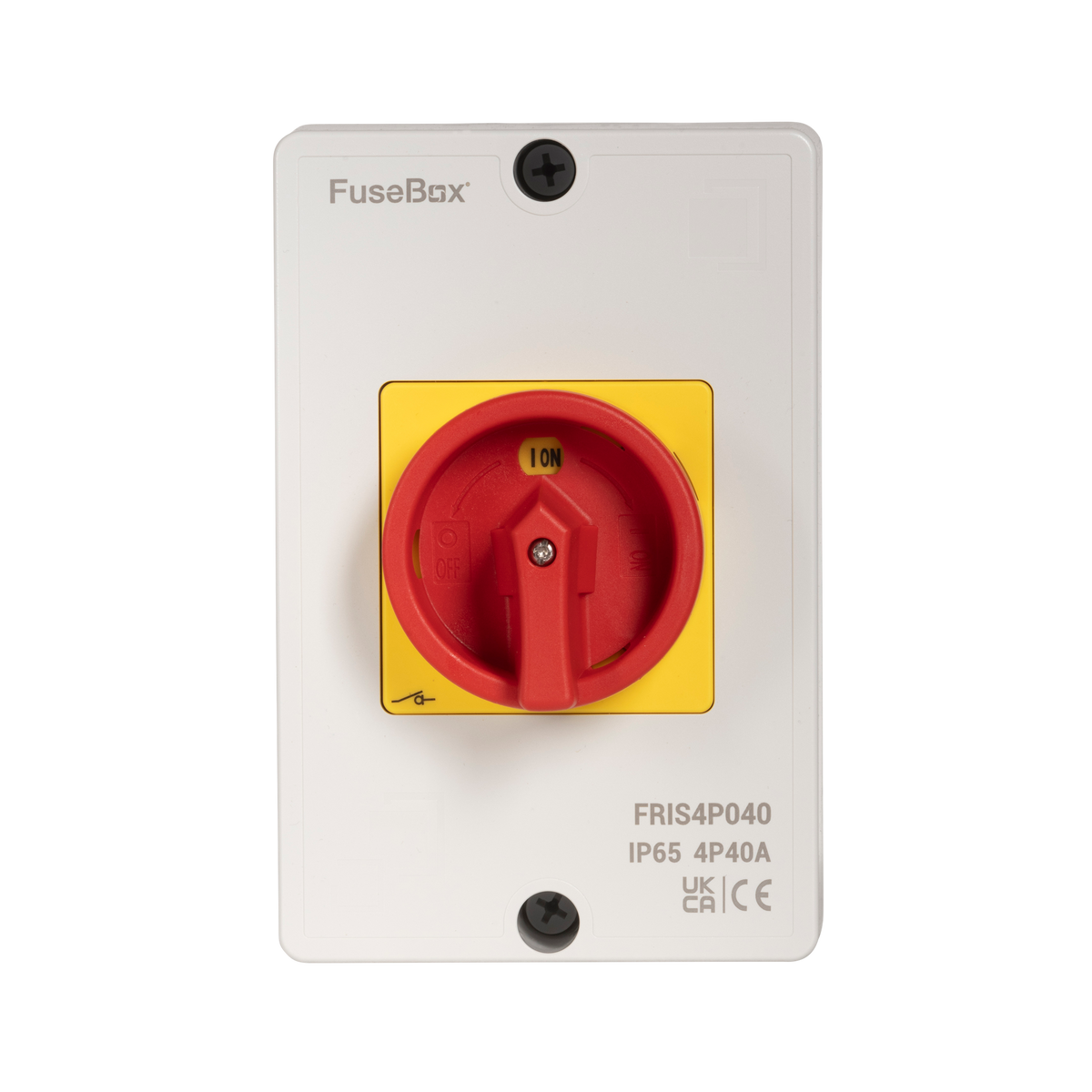 Fusebox FRIS4P040 40A 4 Pole AC Rotary Switch