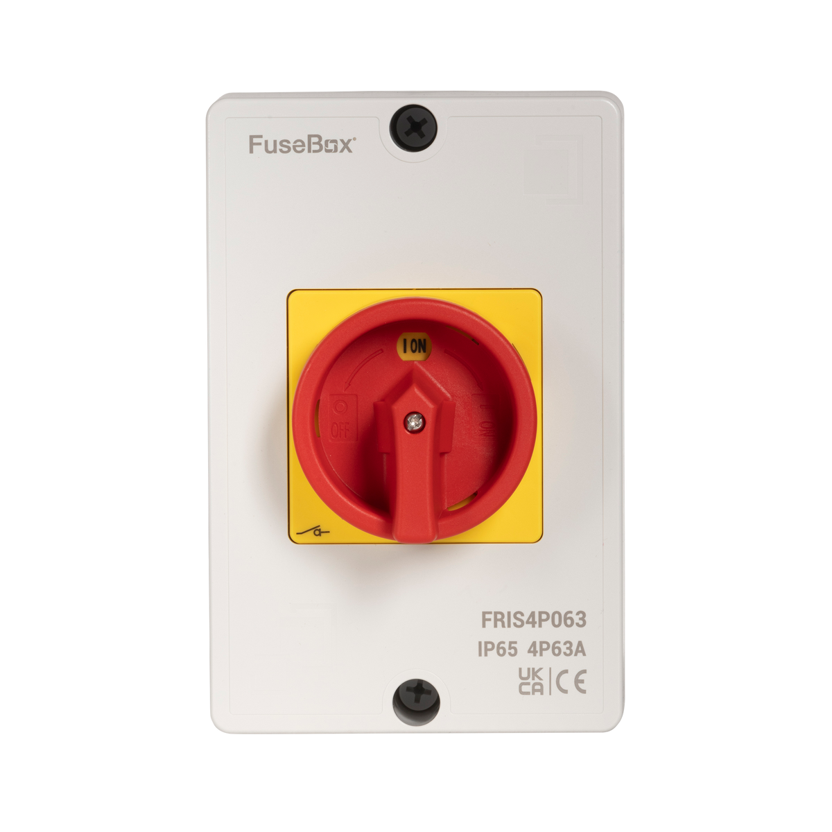 Fusebox FRIS4P063 63A 4 Pole AC Rotary Switch
