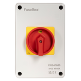 Fusebox FRIS4P080 80A 4 Pole AC Rotary Switch