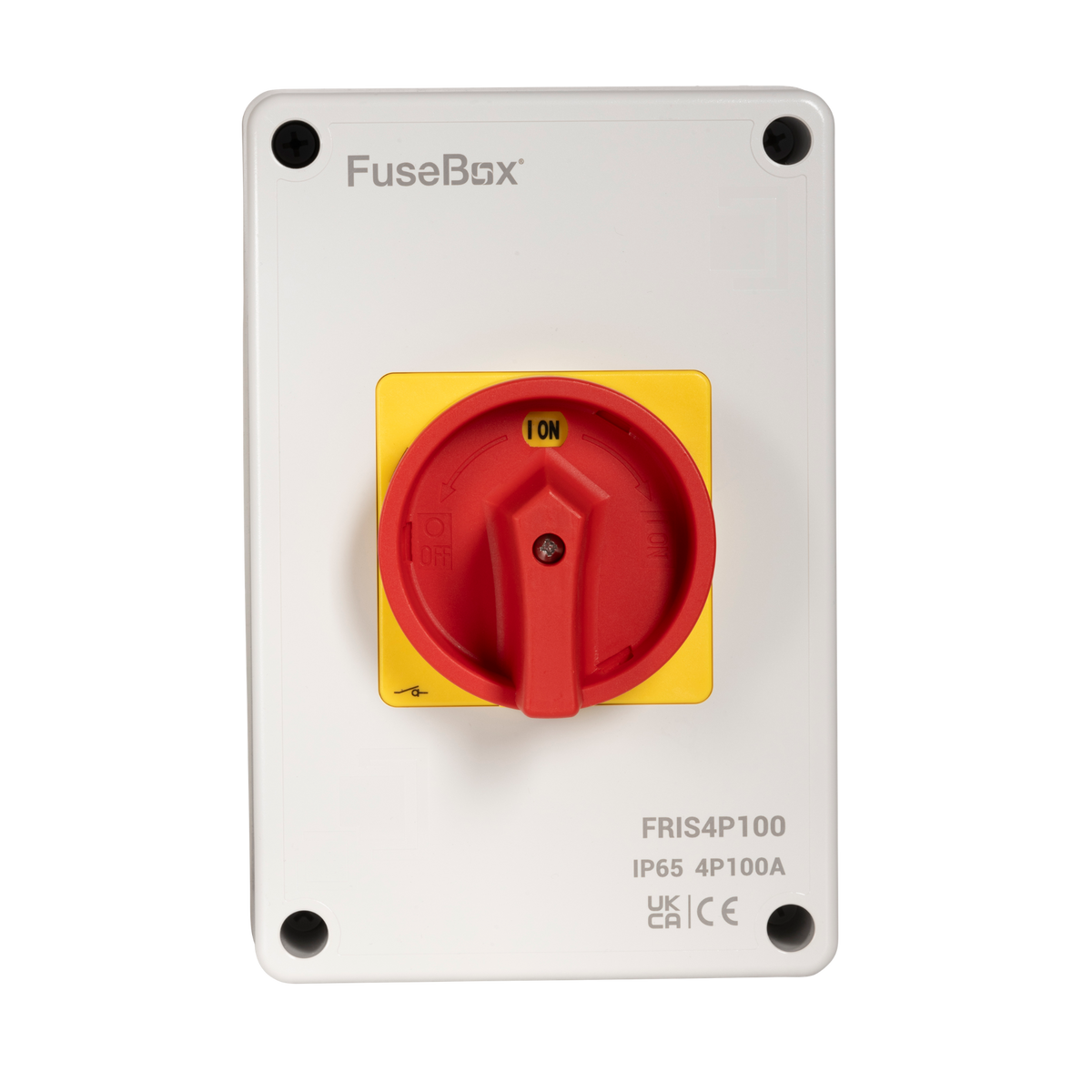 Fusebox FRIS4P100 100A 4 Pole AC Rotary Switch