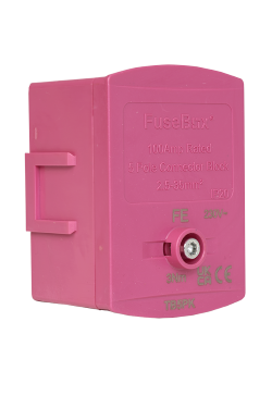 Fusebox TB5PK 100A Single Pole Connector Block Pink