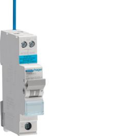 Hager RCBO B Curve 6kA 30mA Type A