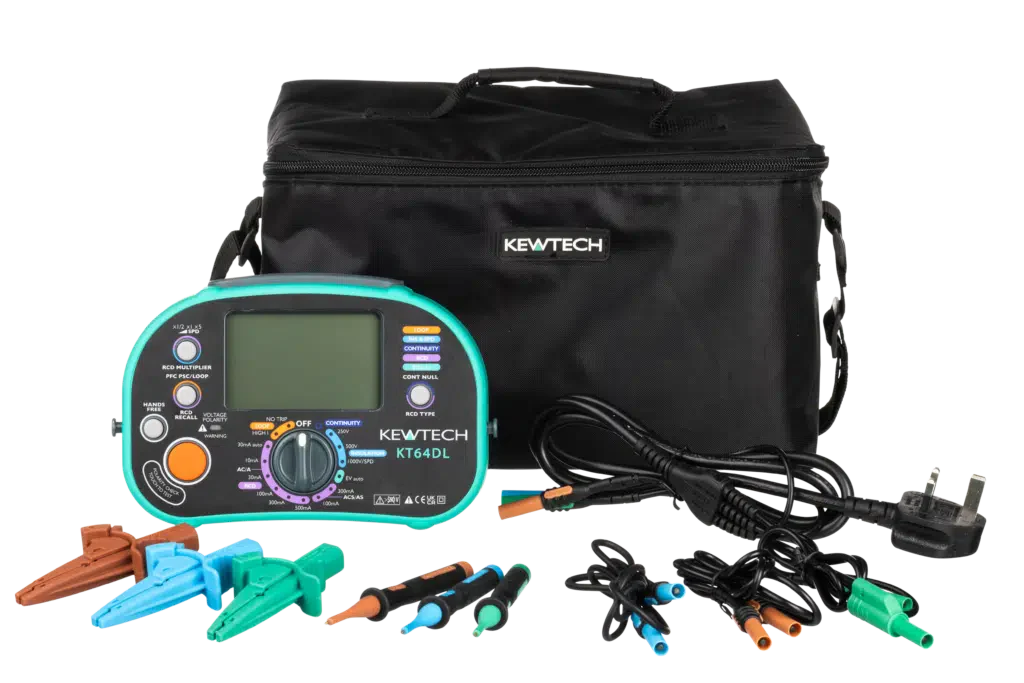 Kewtech KT64DL 6-in-1 Compact Multifunction Tester