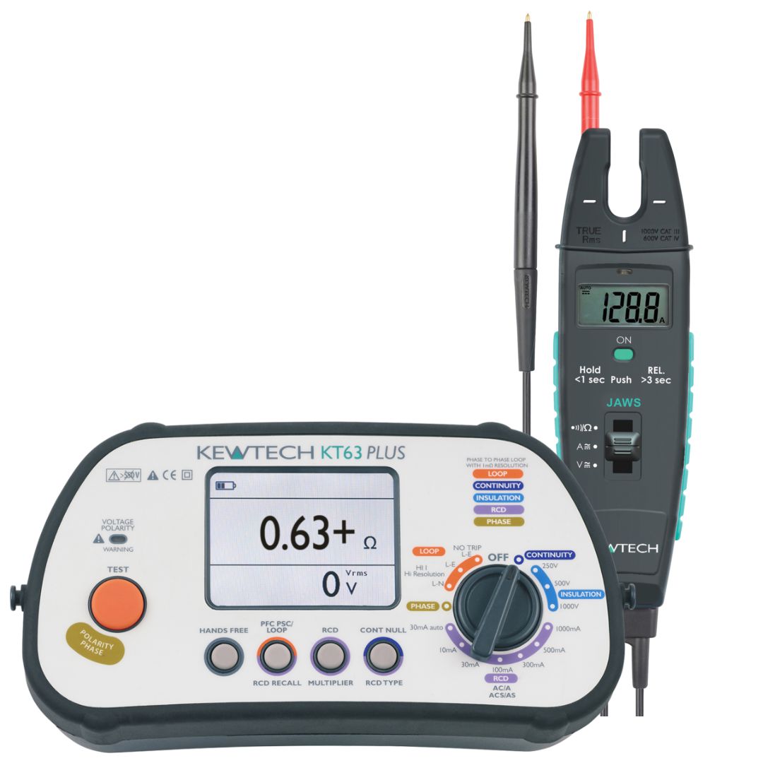 Kewtech KT63PLUS 6-in-1 Multifunction Tester & – www.fusebox.shop