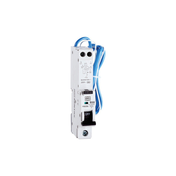 MK Sentry RCBO B Curve 6kA 30mA Type A