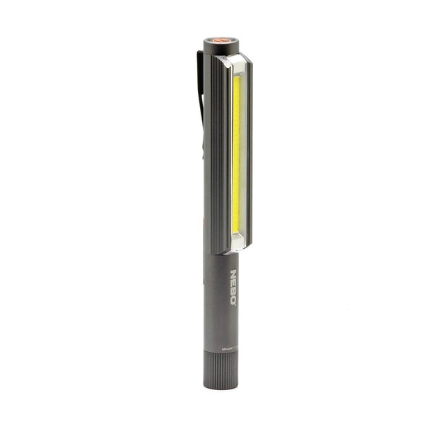 larryc led work light nebo flashlight 170 lumens grey Nebo LILLARRY-BK Lil Larry LED Torch Grey 250lm – www.fusebox.shop