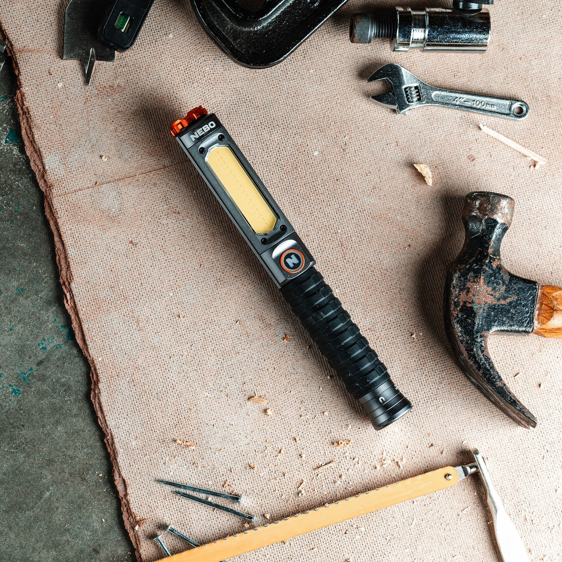 Nebo NE1033 Big Larry Pro Rechargeable LED Torch – www.fusebox.shop