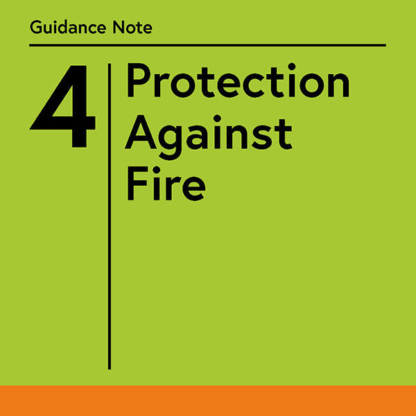 IET Guidance Note 4: Protection Against Fire - 18th Edition Amendment 4, 10th Edition