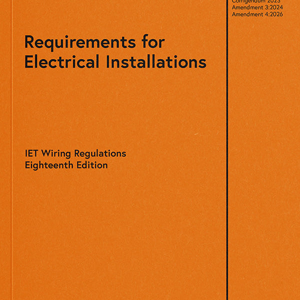 IET 18th Edition Amendment 4 Regs Book