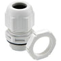 Wiska GLP20 20mm IP68 Gland with Locknut White