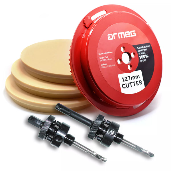 Armeg SBC127SET 127mm Solid Board Cutter Kit