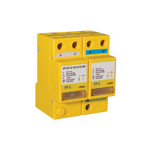 Surge Protection Devices 10812/LED – Type 1+2+3, 50kA (Level 3/4), single phase, all/full mode protection with LED indication