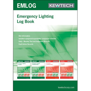 Kewtech Emergency Lighting Log