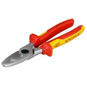 Knipex 9516200SB 200mm Cable Shears with Twin Cutting Edge
