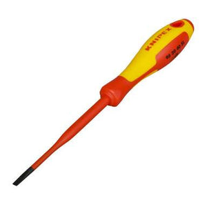 Knipex 982040SL 4.0mm x 202mm Insulated Slotted Screwdriver