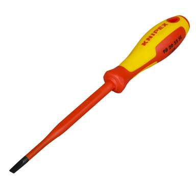 Knipex 982055SL 5.5mm x 232mm Insulated Slotted Screwdriver