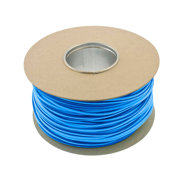 Niglon SBL3D 3mm PVC Blue Sleeving (100m Reel)