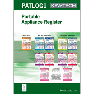 Kewtech PAT Testing Logbook