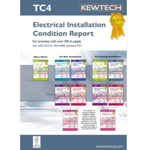 Kewtech Installation Condition Report Pad