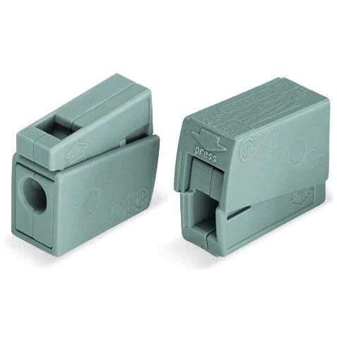 Wago 224-101 Lighting Connector Grey 100 Pack
