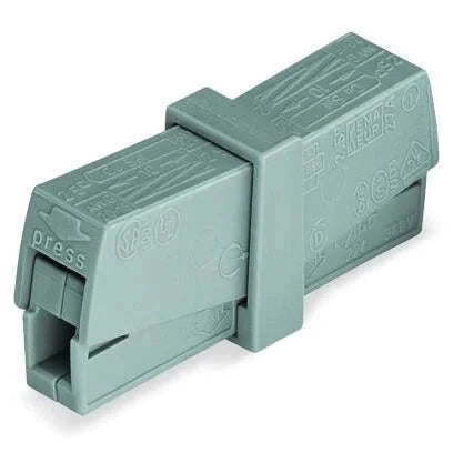Wago 224-201 Service Connector 2.5mm Grey 50 Pack