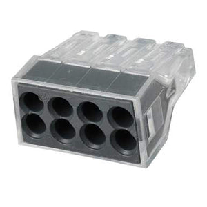 Wago 773-108 8 Way 2.5mm Push Wire Connector