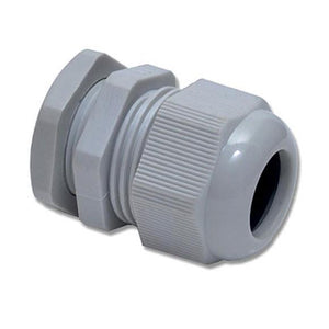 Wiska GLP20 20mm Cable Gland & Lock Nut (Pack of 10) - Grey