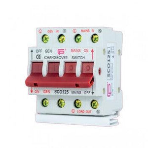 Fusebox 125A Changeover Switch and Busbar - www.fusebox.shop